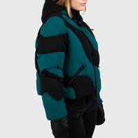Veste matelassée d'hiver personnalisée, style streetwear, nouvelle collection, fermeture éclair, pour femmes
