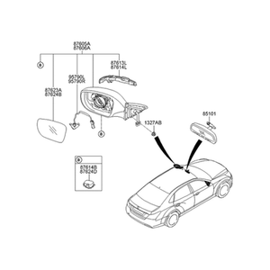 Nouvelles pièces et accessoires pour voitures et camions, côté gauche 957903N000 - Product Image 2