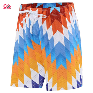 Shorts de sport d'été pour hommes, style streetwear, grande taille, séchage rapide, imprimés par sublimation, pour activités de plein air et natation - Product Image 5