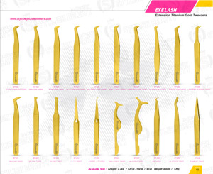 Eyelash Tweezers Provide Excellent Grip and Accuracy Making Them Ideal for Isolating and Placing <b>Individual</b> <b>Lash</b> Extension - Product Image 6