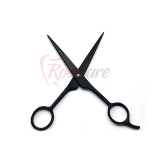 Best Arrival ROOTCARE INSTRUMENTS <b>Left</b>-<b>Handed</b> Foldable Long Handle Stainless Steel Barber <b>Scissors</b> for Salon Use - Product Image 2