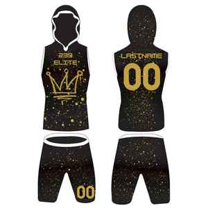 ชุดฟุตบอลพิมพ์ลายดิจิตอลหมายเลขโลโก้แบบกำหนดเอง 7 7 ผลิตจากโพลีเอสเตอร์ 100% ระบายความชื้นได้ดี คอจีน แขนครึ่งตัว สายรัดรูปตัว T - Product Image 3