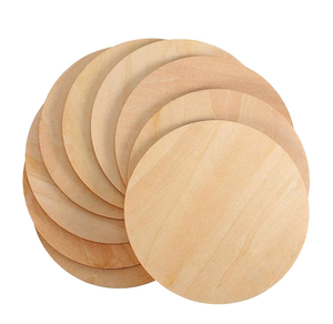 Posavasos de Madera Premium, Posavasos de Madera Personalizados Promocionales, Últimos Modelos, Posavasos de Color Madera Natural, Mejor Precio - Product Image 1