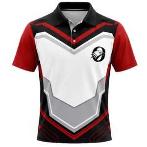 Men's Red <b>White</b> Black <b>Cricket</b> Jersey Short Sleeve Performance Shirt Team Sports Uniform Outdoor Training Wear <b>Cricket</b> Clothing - Product Image 1