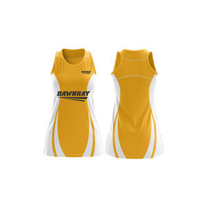 ชุดทีมเน็ตบอลแบบกำหนดเอง |   ชุดยูนิฟอร์มเน็ตบอลแบบซับลิเมชั่นพร้อมโลโก้ทีม ชื่อ และหมายเลข |   โพลีเอสเตอร์ที่ระบายอากาศได้ดี - Product Image 4