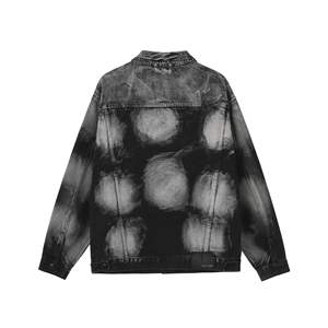 Chaqueta Vaquera Casual para Hombre, Estilo Solapa con Botones en la Parte Delantera y Bolsillos Utilitarios - Product Image 4