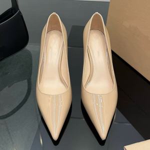 High Quality Factory Direct Sale Ladies <b>Heels</b> Shoes Genuine Leather <b>Heels</b> for Women - Product Image 2