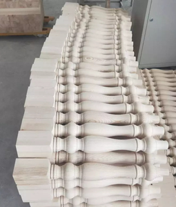 Poste de Escalera de Madera Maciza Trenzada de 3.5x3.5x35.5 Pulgadas, Diseño Tradicional Ecológico, Resistente al Agua y Duradero para Escaleras - Product Image 3