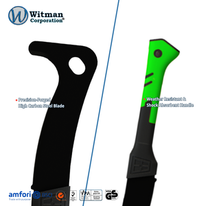 GETTA <b>TOOLS</b> M501 Agriculture <b>Tool</b> Bush <b>Sickle</b> Billhook Brush Hook SK5 Blade Sharpened Edge Black Oxide Finish Fiberglass TPR - Product Image 4