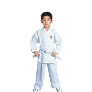 Uniforme d'arts martiaux Solid Trader Premium Design, en coton robuste, pour entraînement intense, pratique et cours, judo, karaté. - Product Image 1