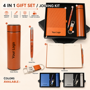 Set de Regalo Personalizado con Impresión de Marca, Bolígrafo Metálico y Cuaderno, Kit de Regalo Empresarial con Bolsa de Transporte para Eventos Corporativos - Product Image 3