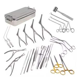 ชุดเครื่องมือผ่าตัดจมูกแบบแมนนวลสำหรับการผ่าตัดกระดูกกั้นจมูก (Septoplasty)  วัสดุสแตนเลสเยอรมัน ใช้ซ้ำได้ - Product Image 1