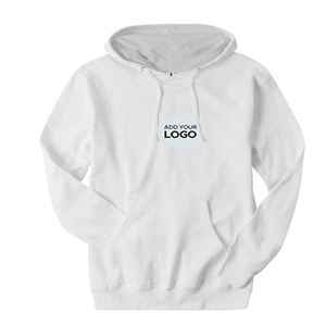 เสื้อฮู้ดดี้ผ้าฟลีซคอตตอน 100% ทรงโอเวอร์ไซส์ สวมใส่สบาย มีกระเป๋า สำหรับผู้ชาย - ยี่ห้อ Griptight Fitness ขายส่งได้ - Product Image 1