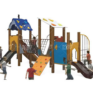 Torre de Toboganes para Patio de Recreo HP-OPA 022 para Áreas Recreativas - Product Image 1