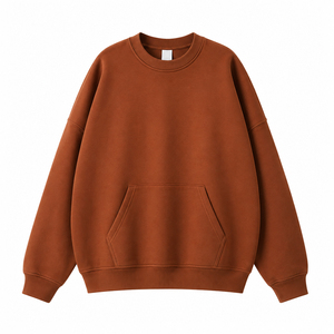 Sudadera personalizada con impresión OEM en tejido polar grueso, corte holgado, MOQ bajo para tiendas en línea estadounidenses - Product Image 5