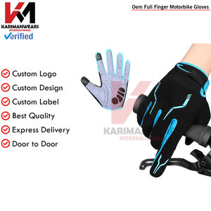 Guantes de Motocicleta Transpirables, Material Duradero, Ajuste Cómodo, Protección Reforzada en la Palma para Conducir - Product Image 4