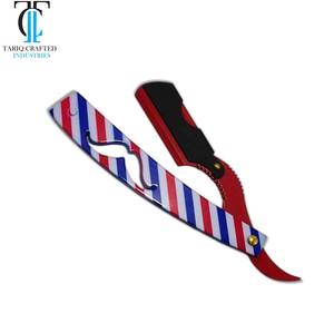 Nueva llegada: Navaja clásica para hombres, herramienta de afeitado profesional para barberos, diseño premium, TARIQ CRAFTED INDUSTRIES - Product Image 6