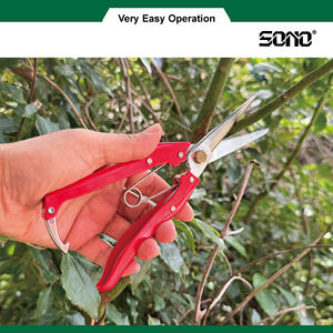 Tijeras de Podar Florales SONO J310 Industriales de Alta Calidad, Duraderas, Cromadas, para Diestros, con Mango de Aluminio - Product Image 3