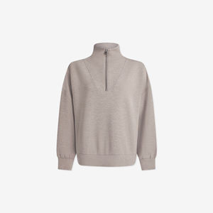 Custom Plus Size <b>Women's</b> <b>Sweatshirt</b> Long Sleeve <b>Women's</b> Drop Shoulder <b>Sweatshirt</b> Pullover <b>Half</b> <b>Zip</b> <b>Women's</b> Hoodies & <b>Sweatshirts</b> - Product Image 6