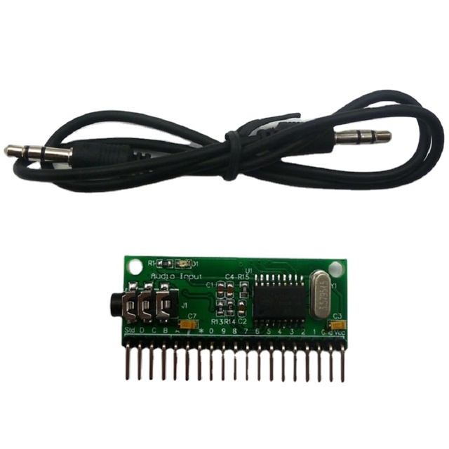 CE004 16-Channel DTMF MT8870 Audio Decoder with Phone Voice Decoding Controller for Smart Home Automation Relay Module