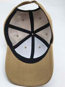 Casquettes de baseball structurées en coton et lin respirant, personnalisables avec votre logo, pour le sport en extérieur - Product Image 4