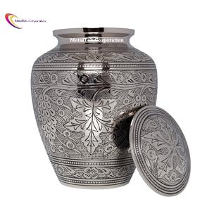 โกศบรรจุอัฐิแบบใหม่ ดีไซน์ทันสมัย ทำจากอะลูมิเนียมแข็งแรง ผลิตด้วยมือทั้งหมด สำหรับบรรจุอัฐิมนุษย์และสัตว์เลี้ยง โกศโลหะสำหรับเผาศพผู้ใหญ่ โกศที่ระลึกสำหรับเก็บอัฐิ - Product Image 2