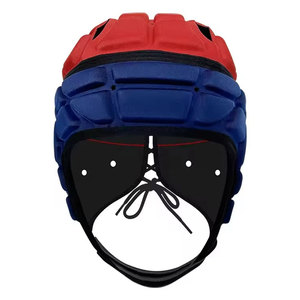 Casque de protection souple pour enfants et jeunes, avec mousse EVA absorbant les chocs, double protection sportive pour le rugby à drapeaux - Product Image 2