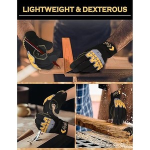 Hot Selling Industrial Rescue Best Impact <b>Gloves</b> for Oilfield Work <b>Gloves</b> Tpr Impact Protection Knuckle All Sizes - Product Image 2