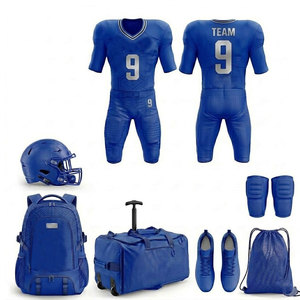 Tenue de football américain personnalisée pour hommes – Kit haute performance en polyester léger et respirant pour le sport – Design moderne - Product Image 1