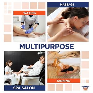 Số lượng lớn gói 50 x Lớn Dành cho người lớn dùng một lần thi quần short 1 "rộng đàn hồi eo màu xanh đậm <span class=keywords><strong>SMS</strong></span> 35 GSM tóm tắt thoáng khí unisex Spa Salon - Product Image 5