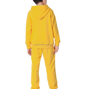 Ensemble de sweats à capuche et de pantalons de survêtement de haute qualité, survêtement unique, survêtement pour homme, 100% coton - Product Image 4