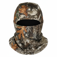Cagoule de chasse respirante, coupe-vent et anti-UV, motif camouflage, masque intégral tactique, cagoule unisexe pour activités de plein air, pêche, paintball, cache-cou
