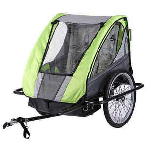 Remolque Infantil 2 en 1 para Bicicletas y Correpasillos, Modelo BT-504, Fabricado en China, para Diversión Activa - Product Image 2