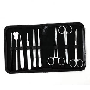 ชุดเครื่องมือฝึกหัดเย็บแผลสำหรับนักศึกษาแพทย์ COBECO INSTRUMENTS ทำจากสแตนเลส ทนทาน คุณภาพสูง สำหรับการผ่าตัดแบบแมนนวล - Product Image 1