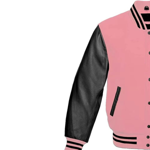 Trendy Women Varsity <b>Jacket</b> Custom Letterman <b>Jackets</b> OEM ODM Casual Sportswear Fleece <b>Baseball</b> <b>Jacket</b> Autumn Winter Style - Product Image 3