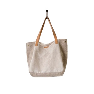 Heavy-duty Natural Canvas Premium Tote <b>Bag</b> Zipper Closure <b>Large</b> <b>Beach</b> Shopping Eco-Friendly Design Strong Stitching Long-Lasting - Product Image 1