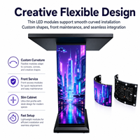 Nueva Pantalla LED de Alta Definición P1.86 para Interiores, Tipo GOB, para Podios Escolares, 320x160mm, 1080P/4K HDR10, para Discursos Corporativos y Alquileres Empresariales