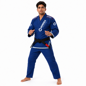 Uniforme de Jiu Jitsu Brasileño de Alto Rendimiento, Tejido Dorado IBJJF, Ligero, Preencogido, Chaqueta de Algodón, Pantalones Resistentes, Ropa de Gimnasio - Product Image 6