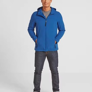 Custom Made Breathable Men's Fabric Softshell <b>Jacket</b> Comfortable With Custom Color Size New Style Wholesale High Quality - Product Image 2