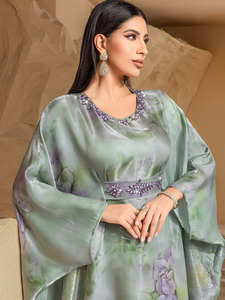 Robe abaya pour femmes, robe musulmane, abaya de luxe, abaya de Dubaï, vente en gros d'abaya, robe abaya pour femmes, fabricants d'abaya sur mesure, OEM ODM - Product Image 3