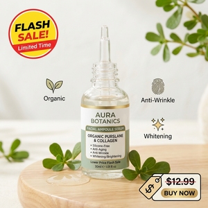 Oferta Relámpago a Precio Bajo: Ampolla Facial OEM Rica en Orgánicos, Sin Silicona, con Colágeno, Antienvejecimiento, Antiarrugas y Blanqueadora - Product Image 2