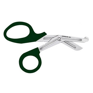 Tijeras de Primeros Auxilios Trauma Shear de 5.5 Pulgadas, Color Verde Cazador, Acero Inoxidable de Grado Alemán, Tijeras Utilitarias para Vendajes de Emergencia Médica - Product Image 4