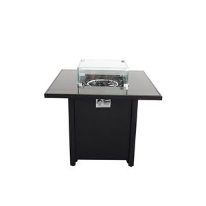 Braciere da Esterno in Acciaio Nero da 30 Pollici per Giardino e Cortile - Product Image 4