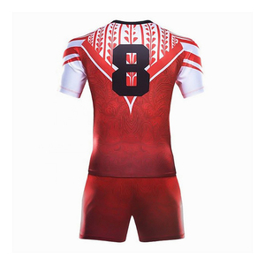 Camiseta Deportiva Estilo Rugby con Cuello Alto, Impresión por Sublimación Completa, Ecológica, de Secado Rápido y Absorción de Humedad - Product Image 5