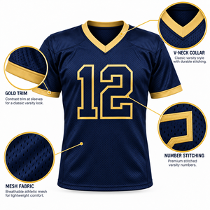 Camiseta de Fútbol Personalizada para Hombre, Uniforme Deportivo Sublimado al por Mayor, Transpirable, de Secado Rápido, Uniforme Personalizado para Equipo - Product Image 6