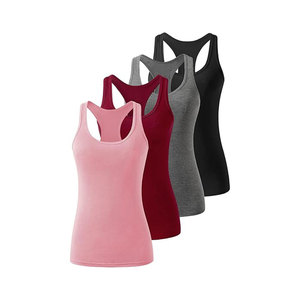 Women's Solid Color Knitted Tank <b>Tops</b> Scoop Neck Breathable Casual Fit Green Gray White <b>Black</b> - Product Image 4