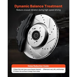 Kit Freni Anteriori e Posteriori Forati e Scanalati Compatibili con Acura MDX 2007-2013, Acura ZDX 2010-2013, Honda Pilot 2009-2014 - Product Image 6