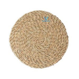 Customizable Jute Seagrass <b>Woven</b> Placemat Wicker <b>Coaster</b> Natural Handcrafted Party Table Styling - Product Image 1
