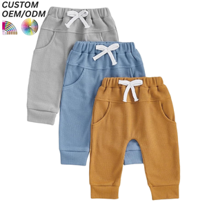 Pantalon de sport pour enfants en gros, mode automne-hiver, chaud, en coton, séchage rapide, respirant, décontracté, pour garçons - Product Image 6