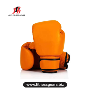 Gants de boxe professionnels de compétition, robustes, en latex, pour hommes et femmes, 12 oz, en cuir PU, réglables avec sangle de poignet, personnalisables - Product Image 3